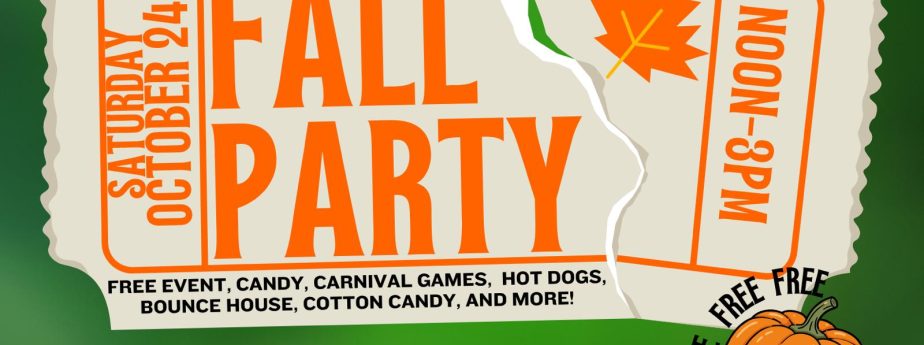 Fall Party....Free Event For The Kids....